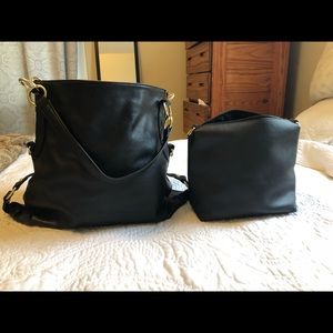 Olivia + Joy 2-piece purse/makeup bag